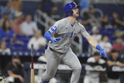 Suzuki hits 2-run HR to cap 8-run sixth inning as Cubs beat Marlins