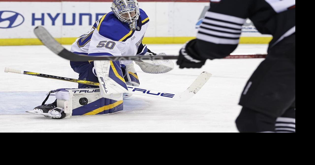 Jordan Binnington shuts out Devils and sets a Blues franchise record with his 152nd victory