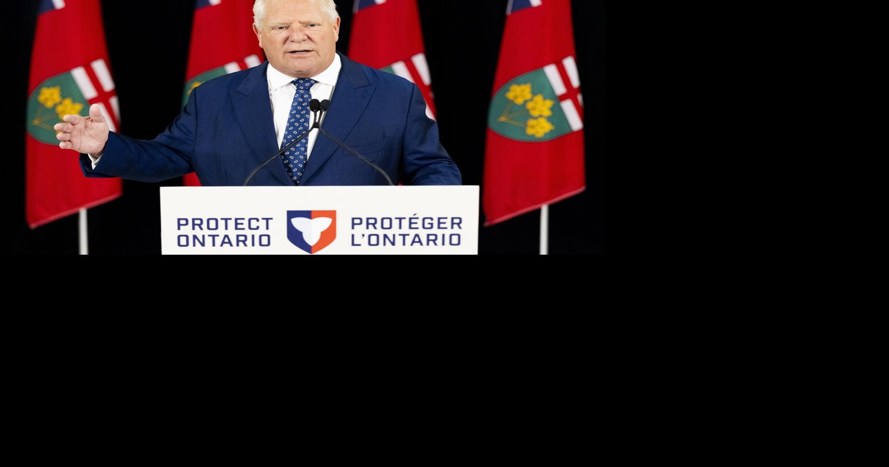 Do what you said Premier Ford and fight back against Trump