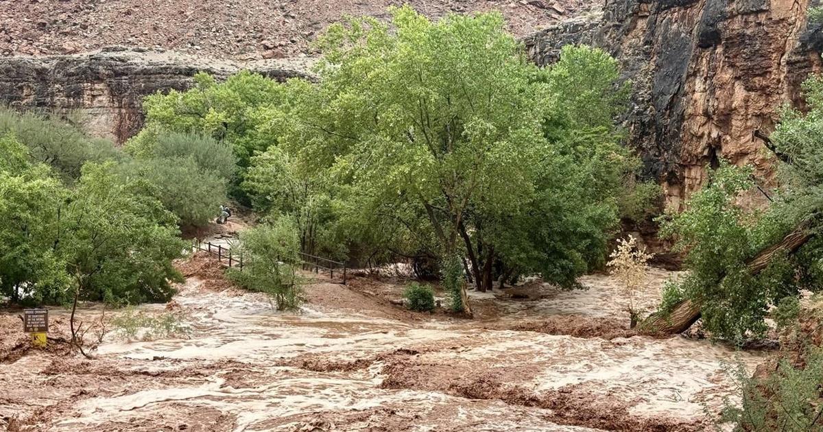 A search ended in heartbreak after a flash flood sent hikers scrambling