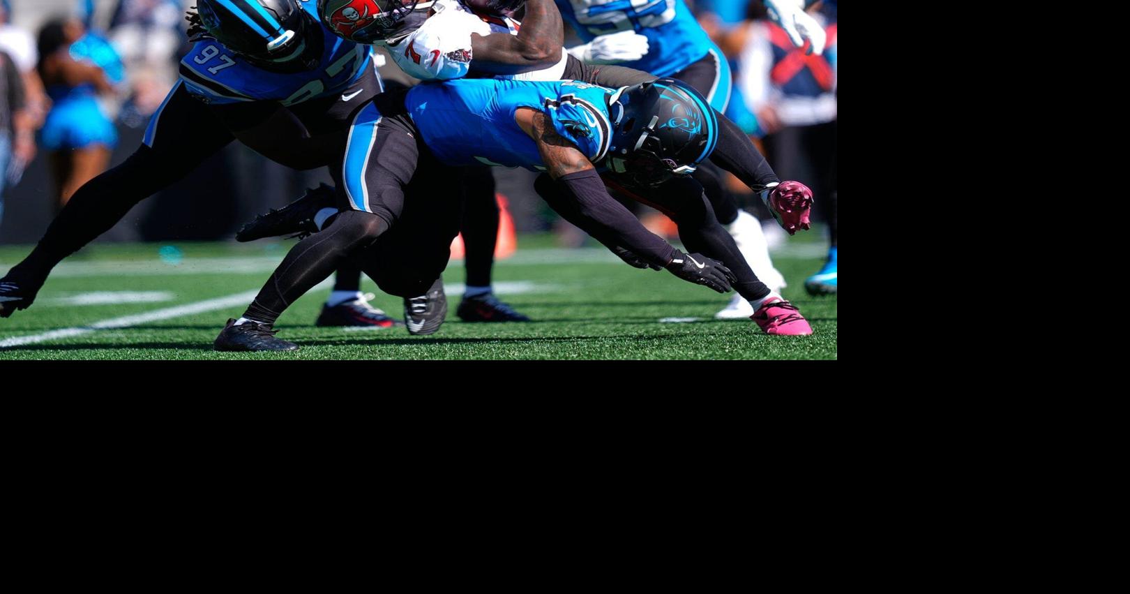 Panthers' run defense springs a leak again against Tampa Bay with ...