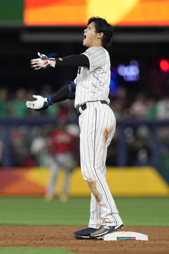 World Baseball Classic: Shohei Ohtani, Japan rally in 9th, edge Mexico to  reach final vs. U.S. - Chicago Sun-Times