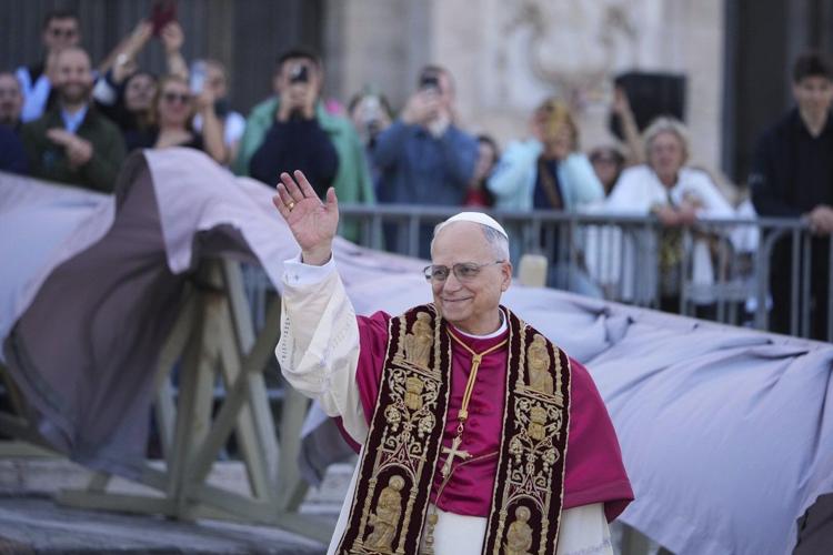 Pope Leo XIV declares 'I am Roman!' as he completes formalities to become bishop of Rome