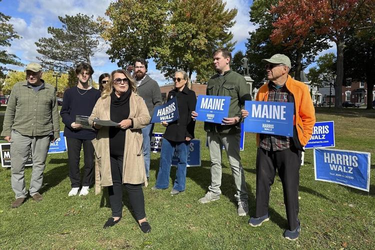 Harris eyes a rural Maine congressional district in a hunt for every