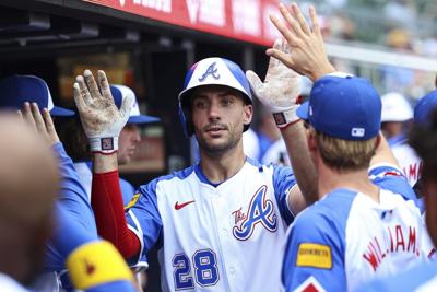 Ronald Acuña Jr. replaced in ɫɫ Run Derby by Atlanta teammate and fellow All-Star Matt Olson