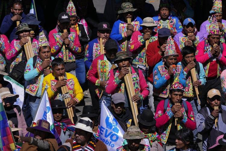 Supporters of Bolivia's ex-leader Morales clash with police in push to secure his candidacy