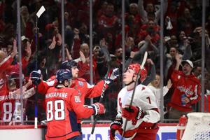 Capitals beat the Hurricanes in a shootout to secure the 1st playoff seed in the Eastern Conference