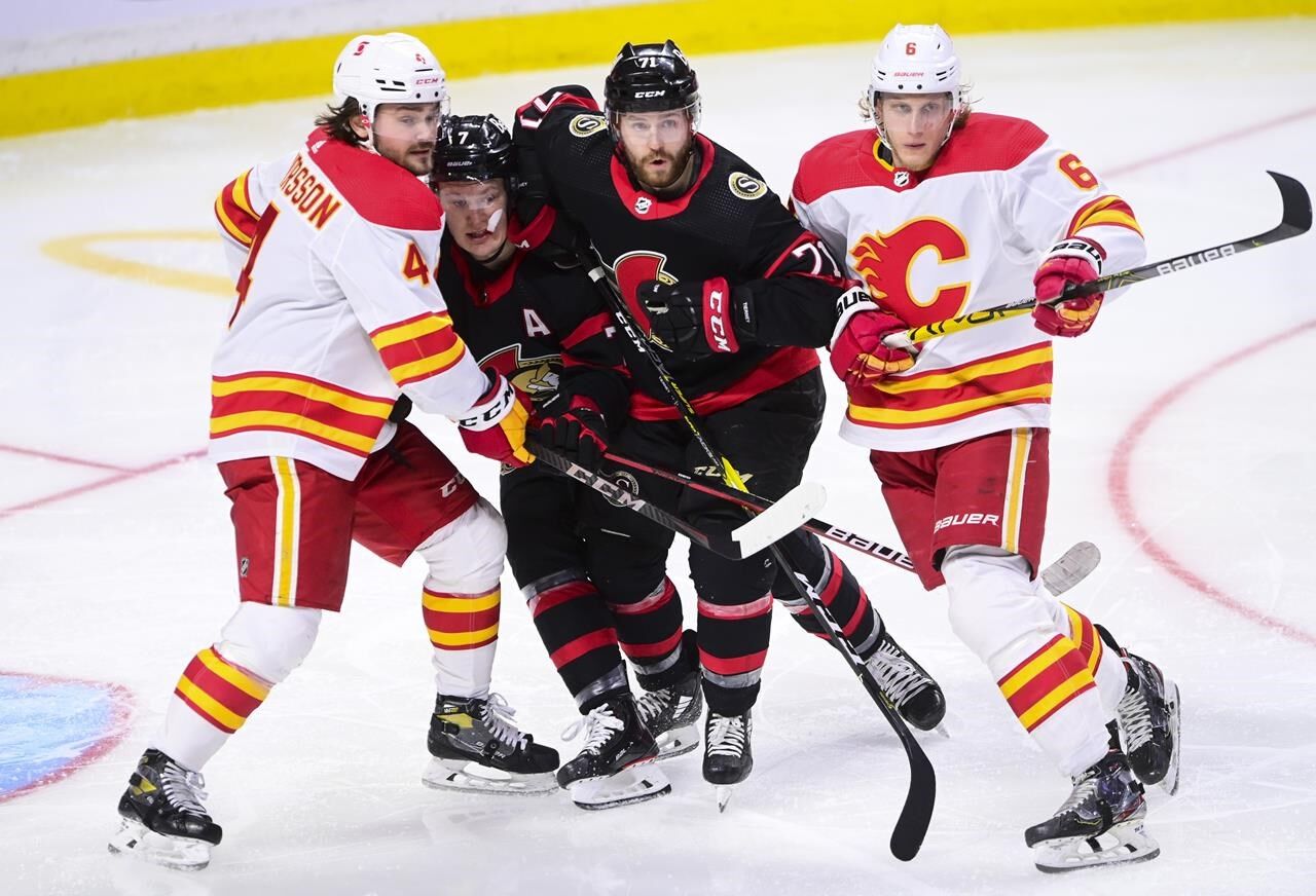 Batherson Scores Twice For Ottawa Senators In 5-1 Win Over Calgary Flames