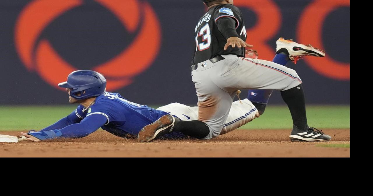 Myers drives in five runs, Marlins limit Blue Jays to four hits in 8-1 romp