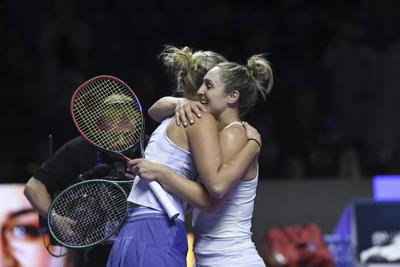 Dabrowski and Routliffe reach Wimbledon third round in women’s doubles