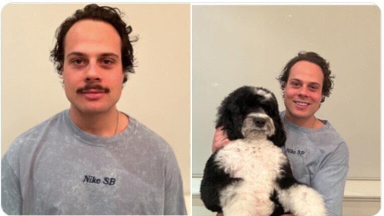 Hockey Night in Canada on X: Auston Matthews is shaving the 'stache after  reaching his goal of $134,000 raised for Movember 👏   / X