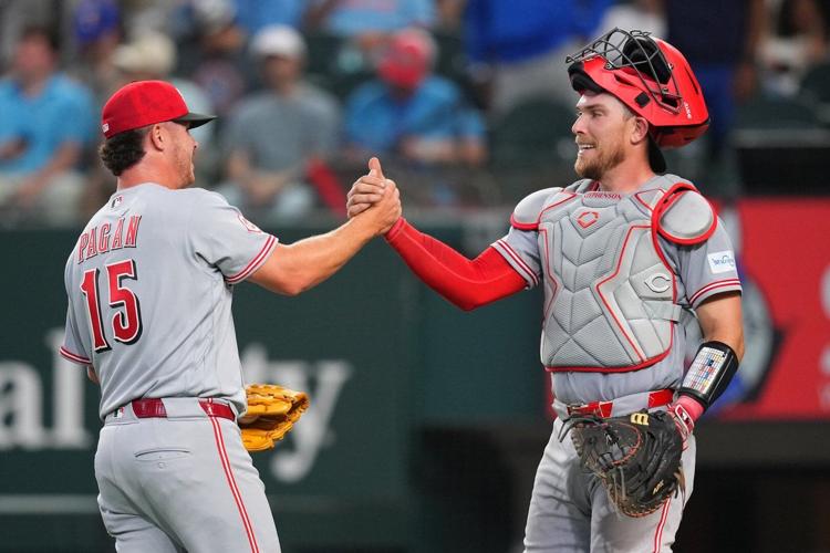 Hamsey Rangers Reds Reds beat Rangers 5-3 in their 1st road game with 3 homers, the last in ...