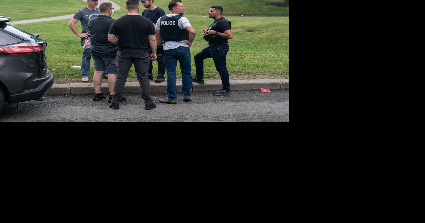 Police were conducting Emergency Task Force raid