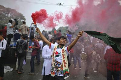 Bangladesh marks anniversary of Hasina's ouster with pledges for a stronger democracy