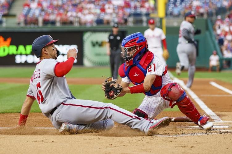 Dynamic Phillies’ Schwarber Homers Twice In An Inning; Harper Hits For Cycle Design Digital Art Dynamic Phillies’ Schwarber Homers Twice In An Inning; Harper Hits For Cycle Design Digital Art