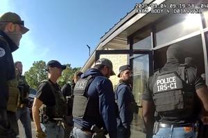 Body camera video offers a rare look inside an immigration raid at a NY factory