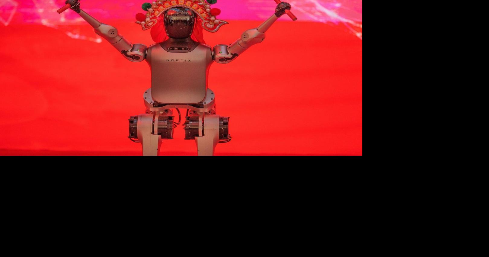 People — and robots — are getting ready to celebrate the Lunar New Year in China