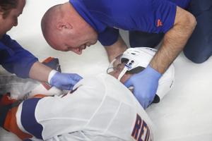 Islanders' Mike Reilly having heart procedure after concussion testing found preexisting condition