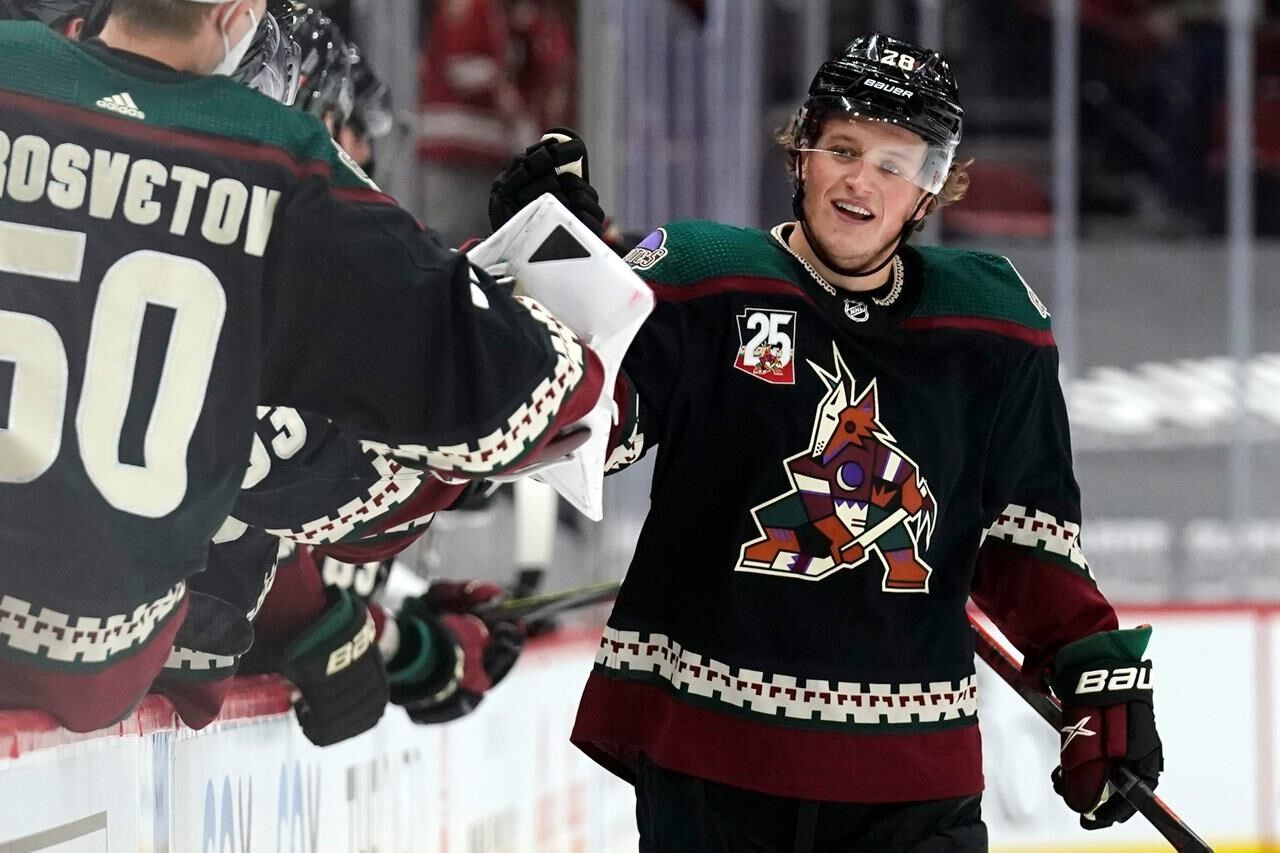 Dvorak Scores Twice, Coyotes Beat Sharks 5-2