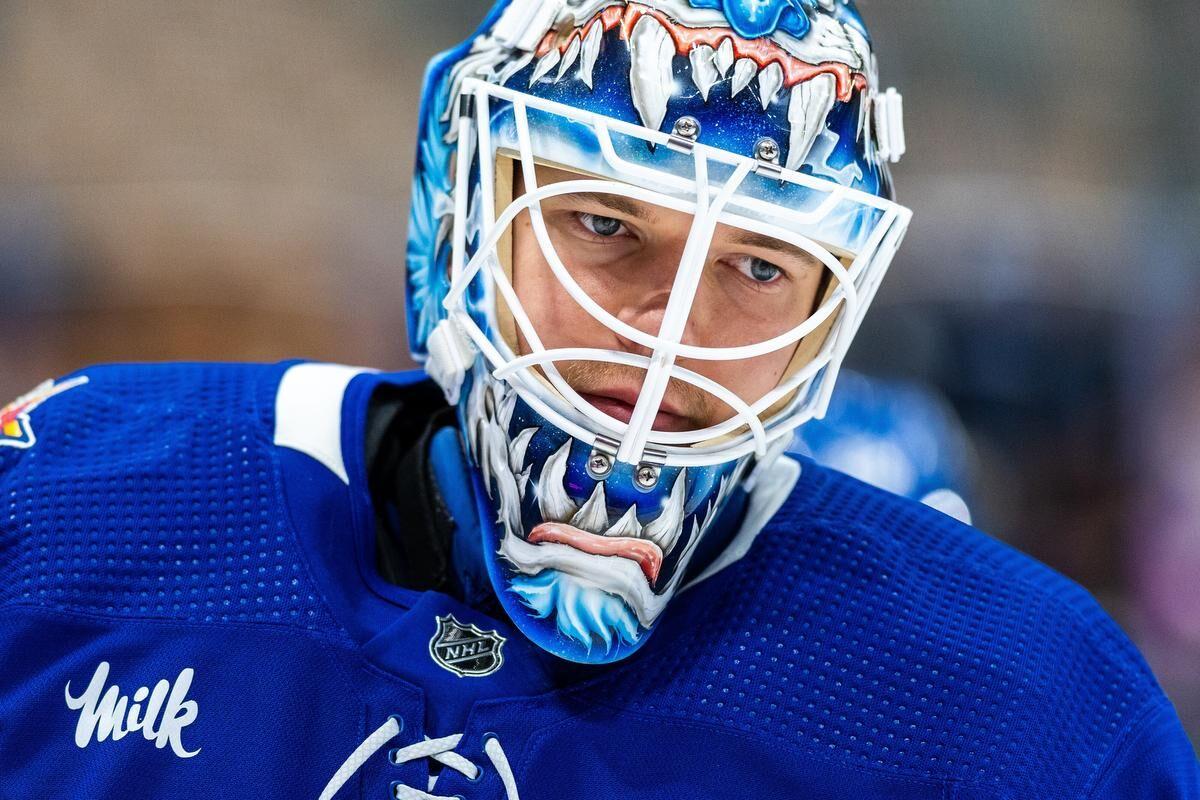 I Love Goalies!: Mask of the Week--Curtis Joseph, Toronto Maple Leafs