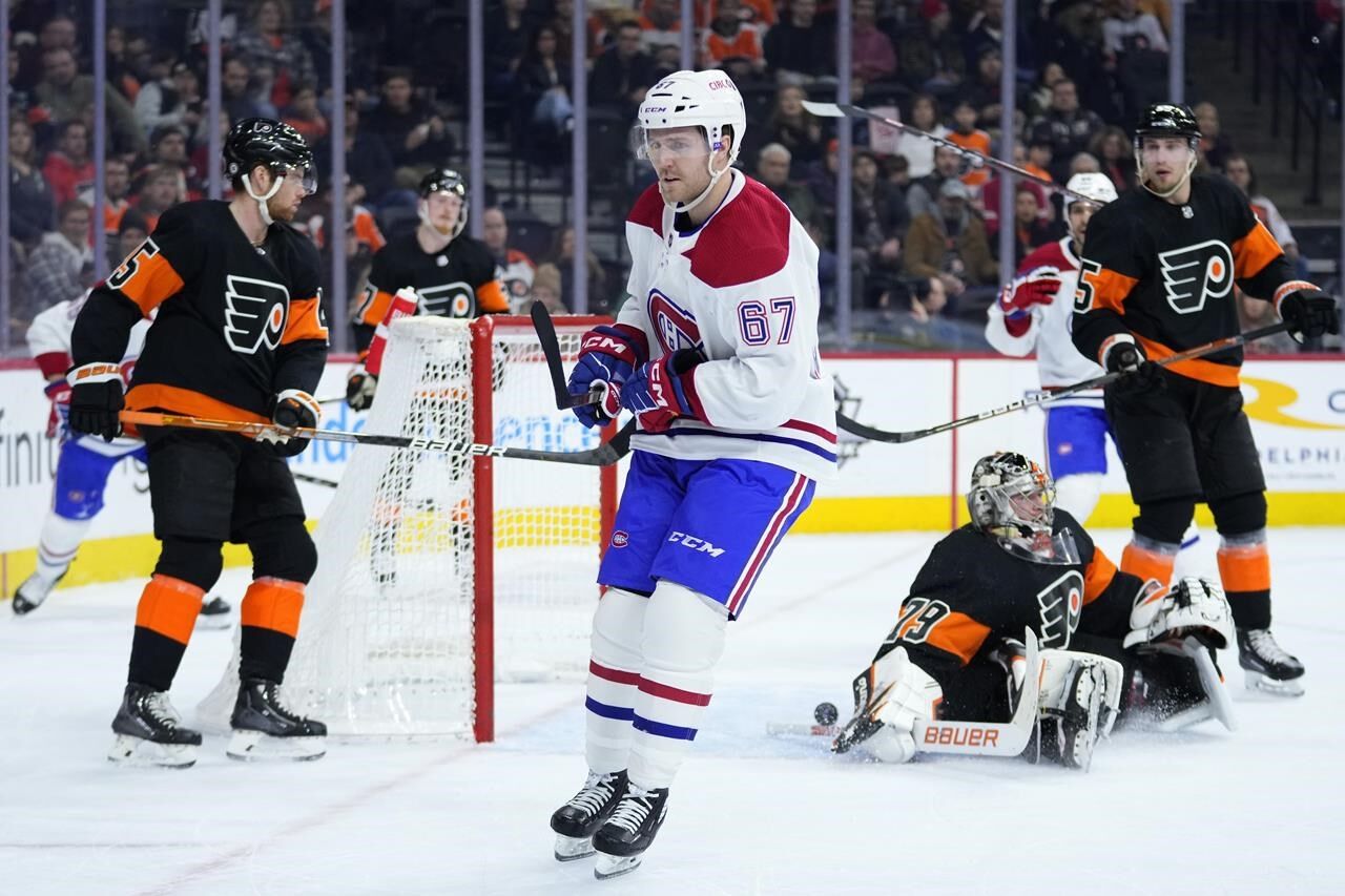 Ylonen, Allen Lead Canadiens Over Flyers 5-2