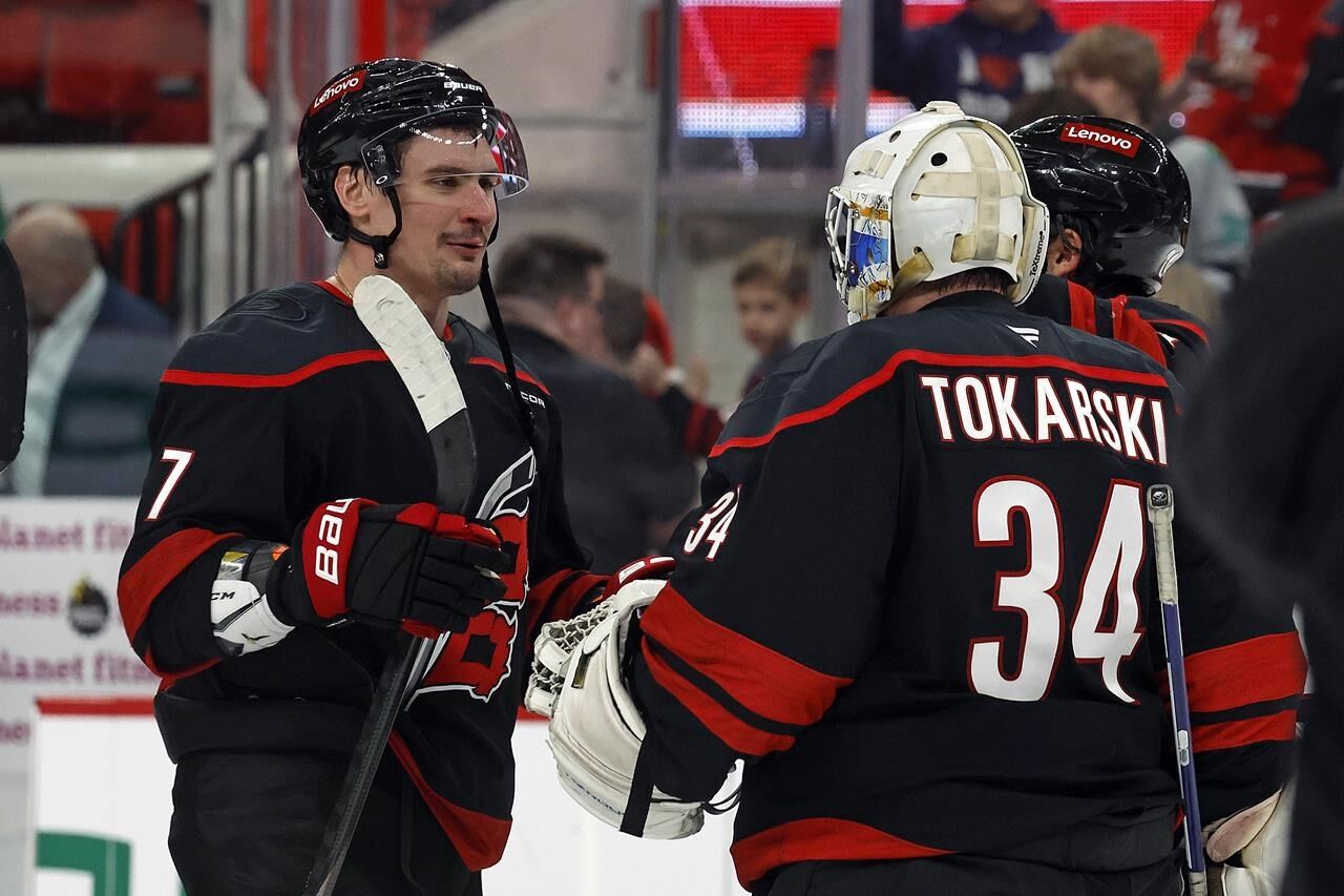 Dustin Tokarski Wins In NHL Return, Helping Hurricanes Beat Blue ...