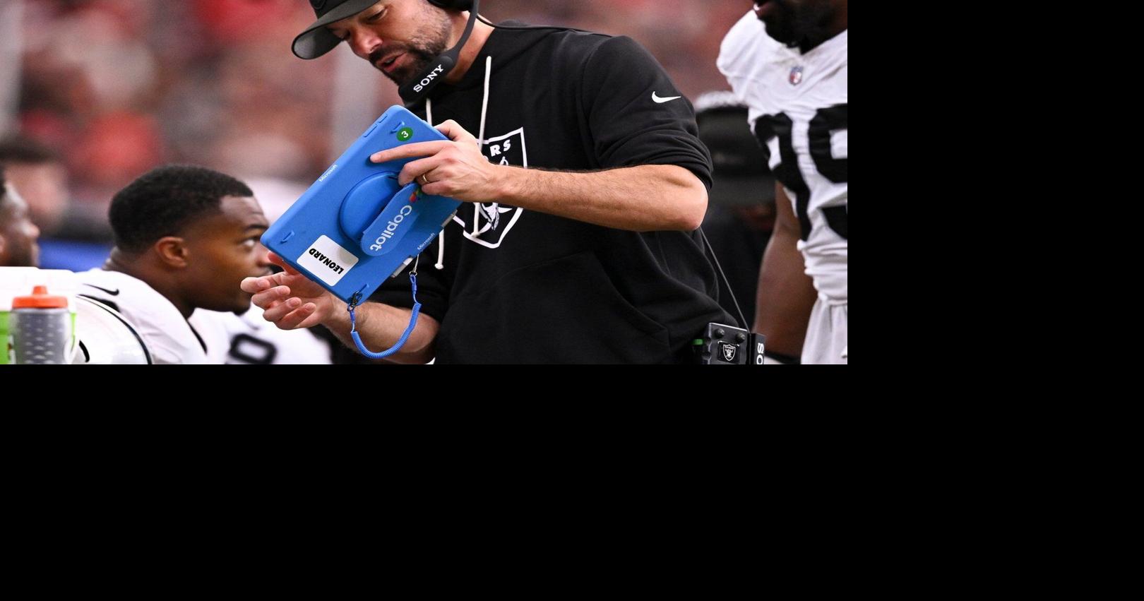 Raiders coach Klint Kubiak elevates Rob Leonard and hires Andrew Janocko as coordinators