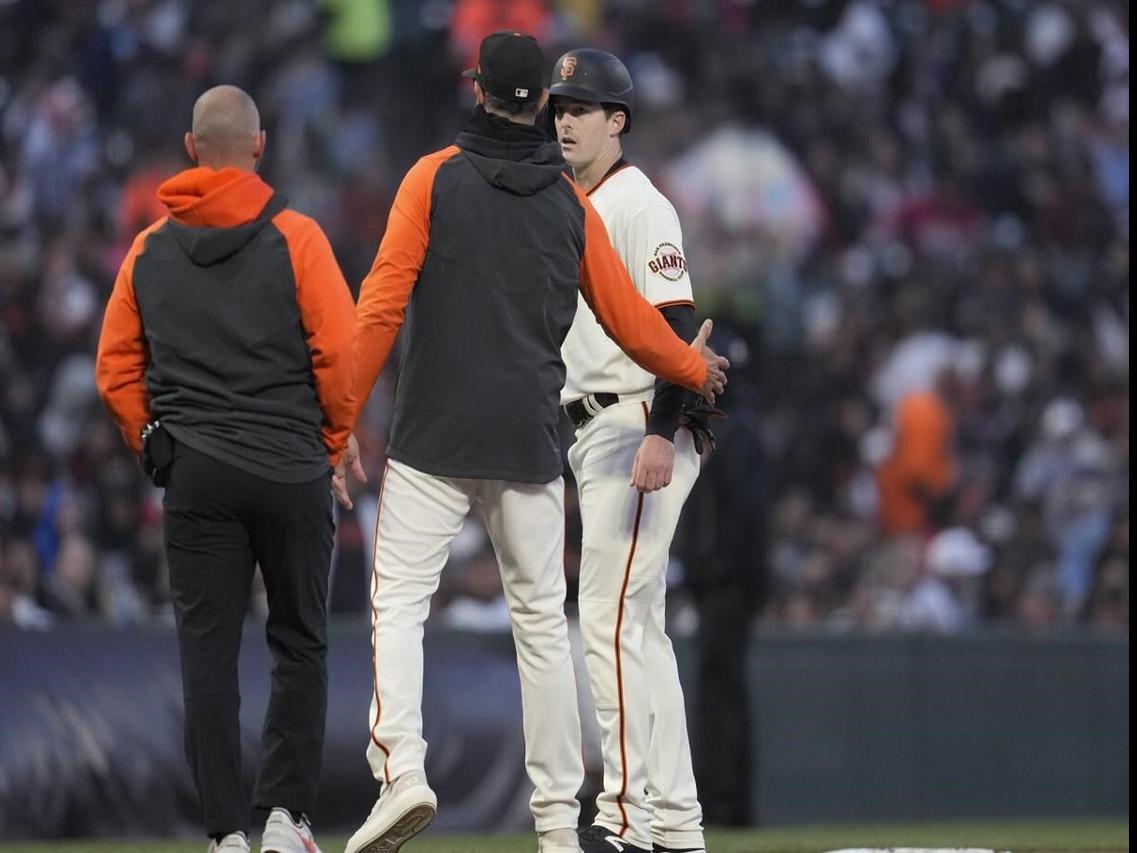 Giants place OF Mike Yastrzemski on injured list with strained left  hamstring - The San Diego Union-Tribune