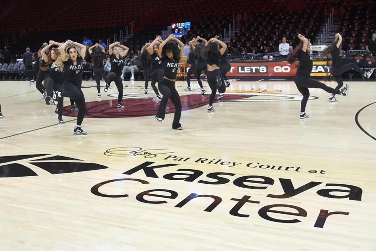 Pat Riley Court unveiled, and the Heat president is emotional as it ...