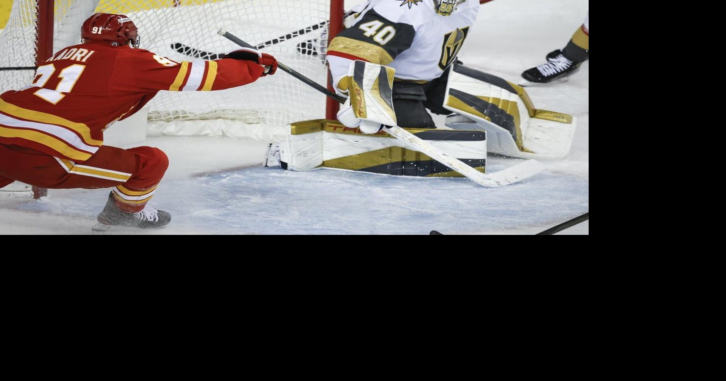 Smith scores in OT as Golden Knights edge Flames 3-2