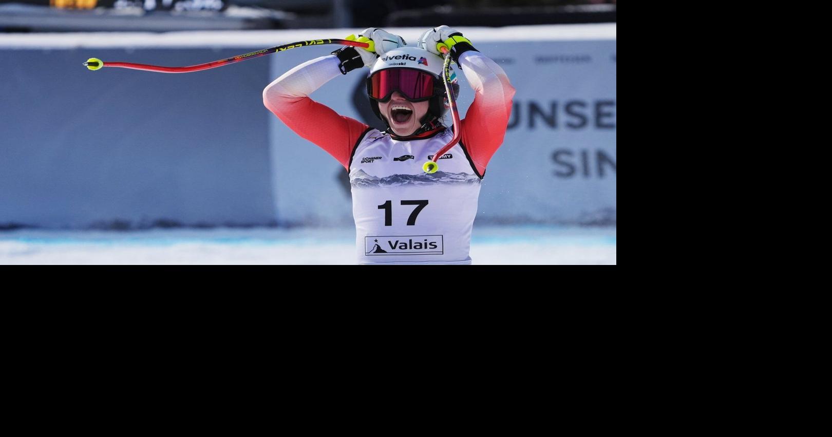 Swiss skier Blanc gives Crans-Montana event home winner with Vonn sitting out day after crash