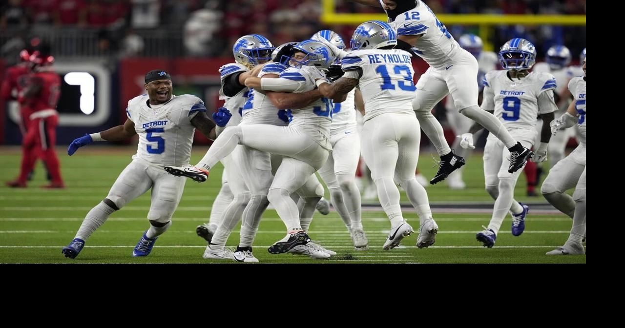 Coach Dan Campbell still amazed at Lions comeback to beat Texans on Sunday night