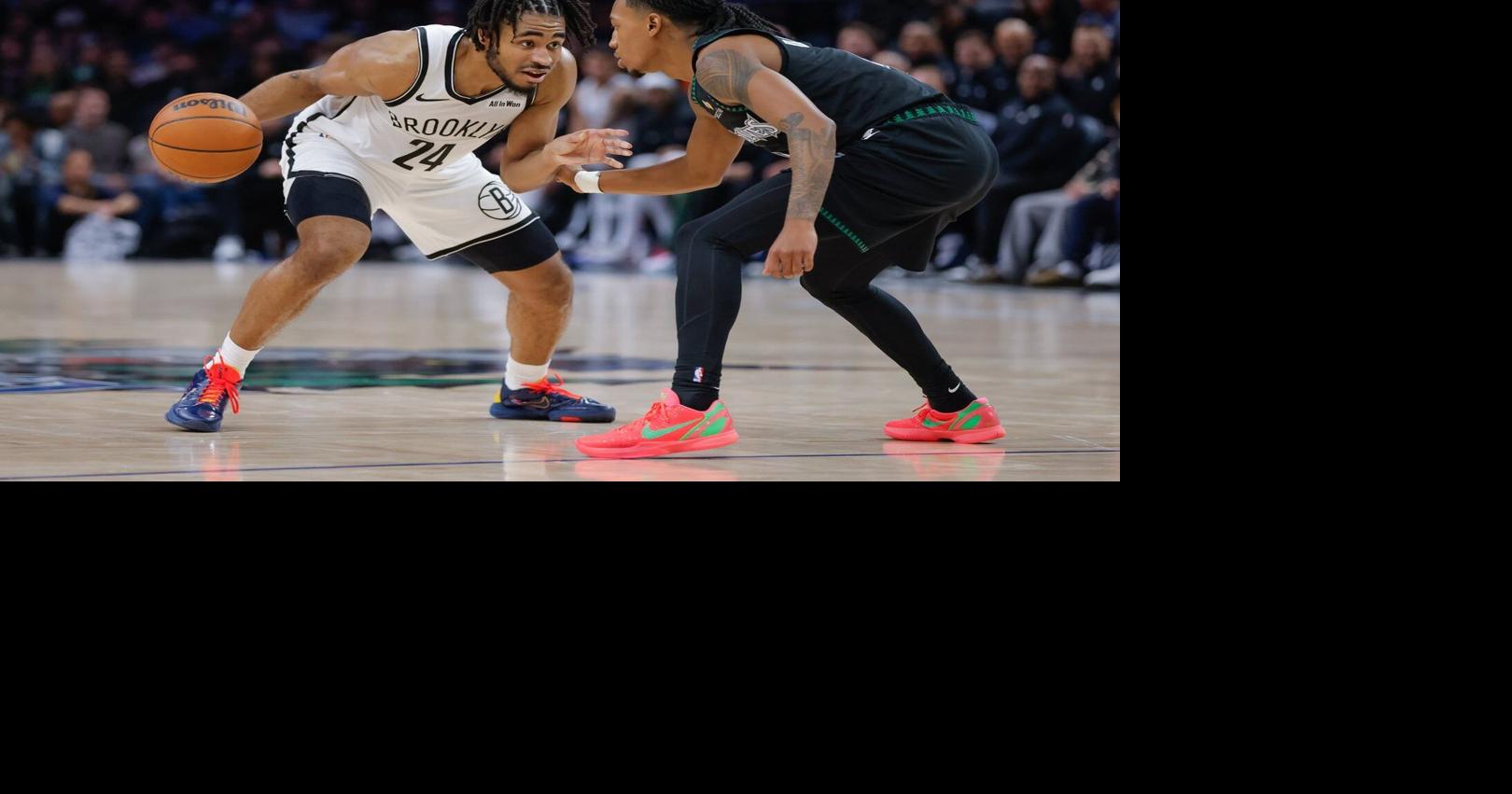 Thomas scores 30 points in return from hamstring injury as Nets top Timberwolves 123-107