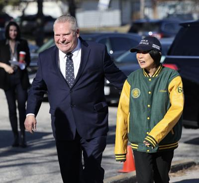 Doug Ford and Olivia Chow.JPG