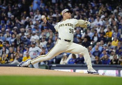 Brewers send pitcher Tobias Myers back to the minors as he tries to regain his 2024 form