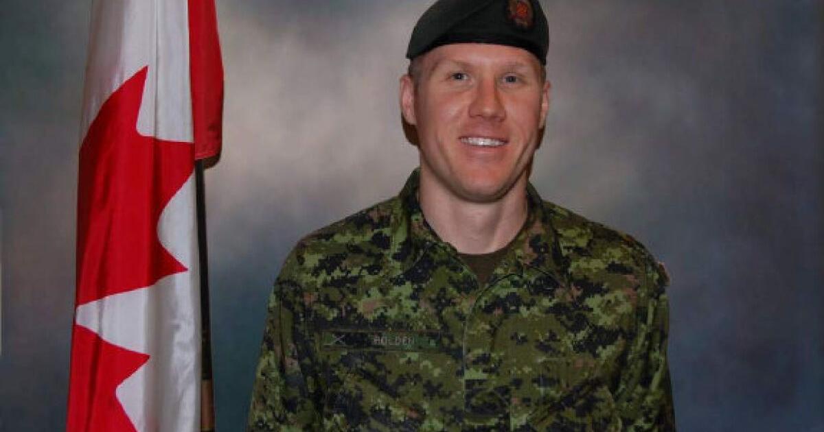Toronto Raptors honour Canadian Forces: Captain Brad Krajcik