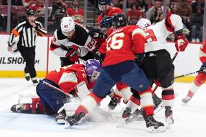 Sergei Bobrovsky gets the shutout, Panthers honor Jeff Petry and then top Devils 1-0