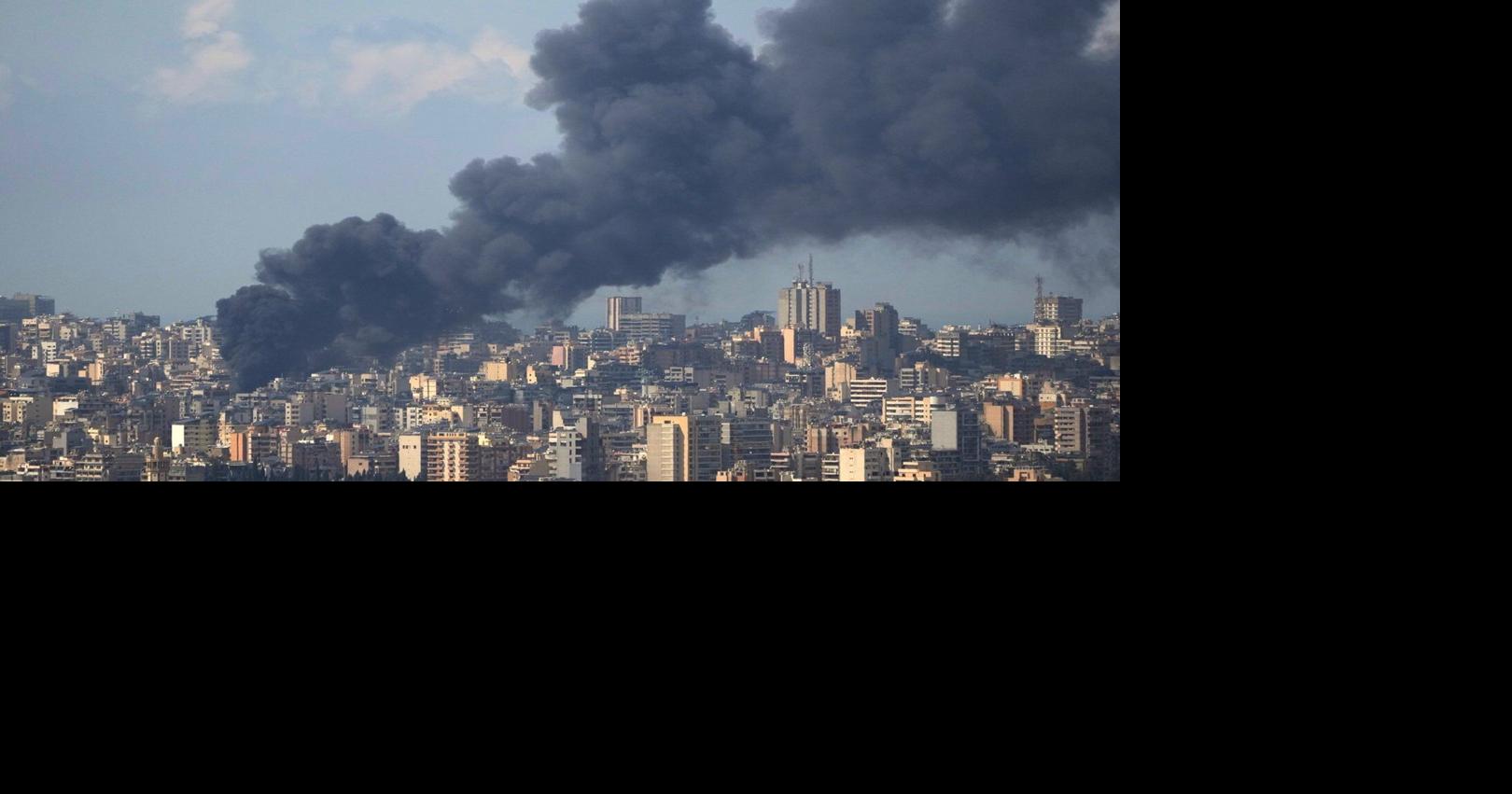 Israel strikes central Beirut without warning after saying Iran ceasefire doesn't apply there