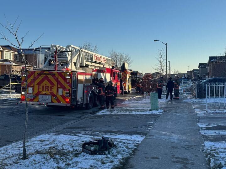 Woman critically injured after Etobicoke house fire