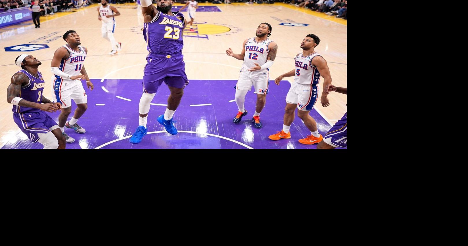 Austin Reaves scores 35, Lakers overcome Luka’s injury departure for 119-115 win over Sixers