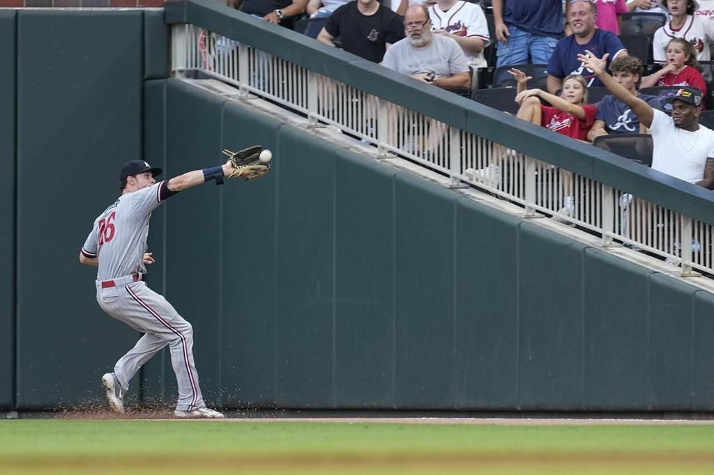 Ozuna, Acuña hit homers to back Strider's 10 strikeouts as Braves top Twins  4-1