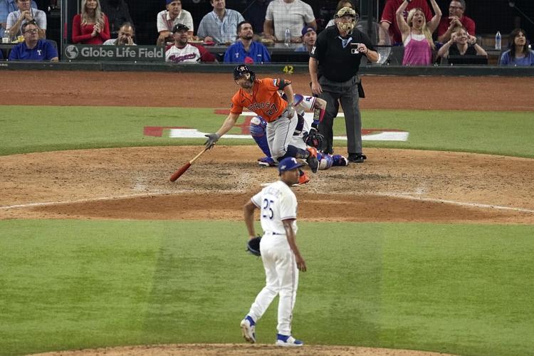 Astros take 3-2 lead over Rangers in ALCS