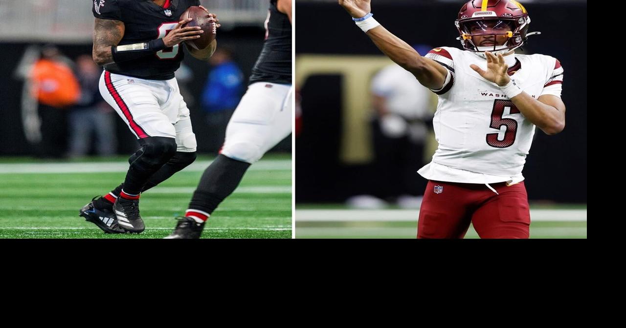 Daniels and the Commanders host Penix and the Falcons in prime time with playoff chances at stake