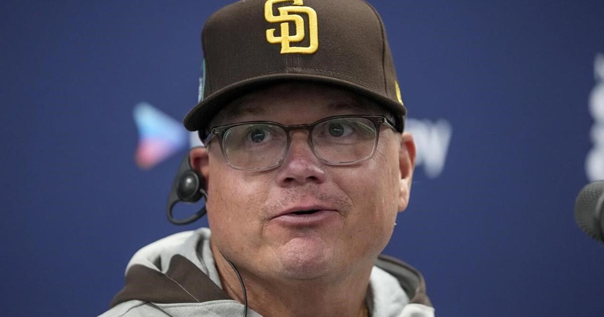 Mike Shildt speaks fondly of his old team, the Cardinals, and his new team, the Padres