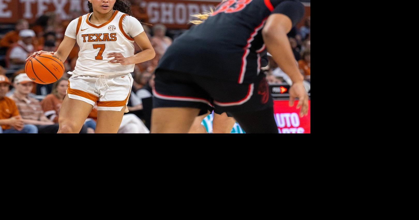 Madison Booker&rsquo;s 18 points help power No. 4 Texas to a 79-50 win over No. 23 Georgia
