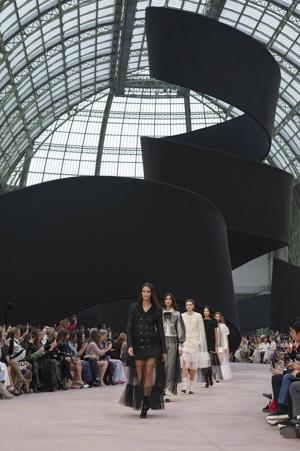 Chanel stages a grand bow to the future, as Naomi Campbell speaks about the legacy of diversity