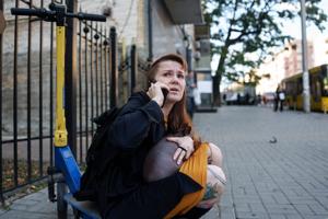 Russia's ballistic missile and jet-propelled drone blitz keeps Kyiv on edge