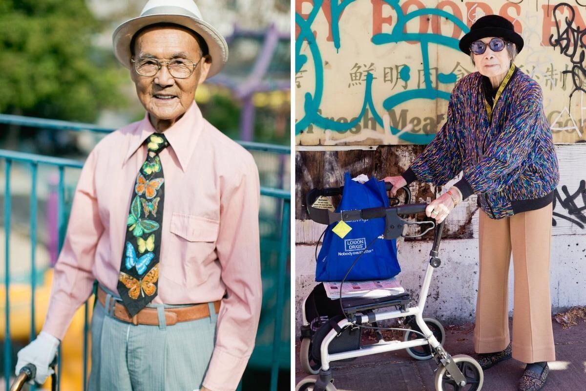 Grandma and grandpas in Chinatowns across North America are being called  fashion icons