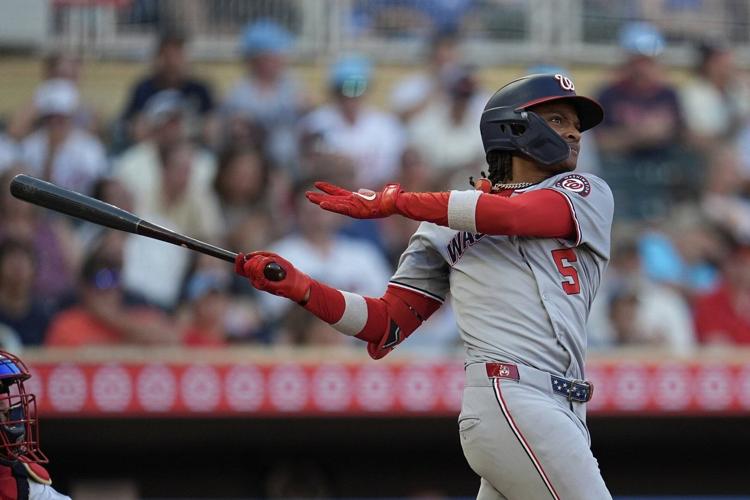 Abrams has 3-run double, Call has HR and 3 RBIs, Garcia also homers as Nationals beat Twins 9-3