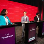 Ontario's next Liberal leader needs a seat in the legislature, MPPs argue in first candidates' debate
